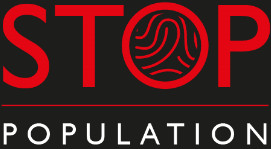 Logo empreinte stop-population